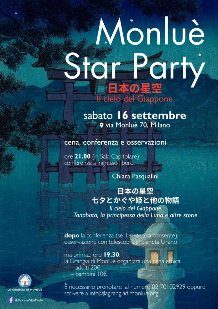 Monluè Star Party-Giappone