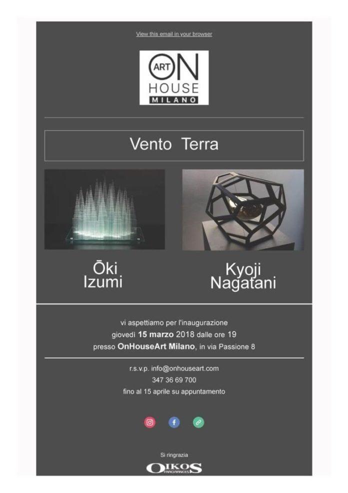 mostra vento terra