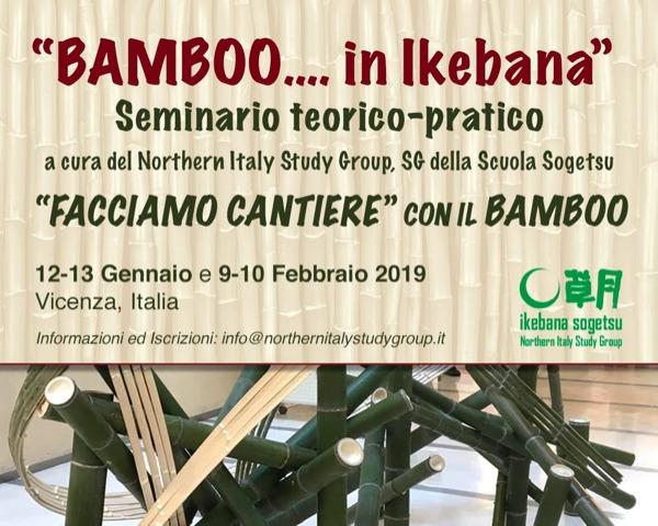 #northerniitalystudygroup #ikebana #ikebanasogetsu #baboo #bambu