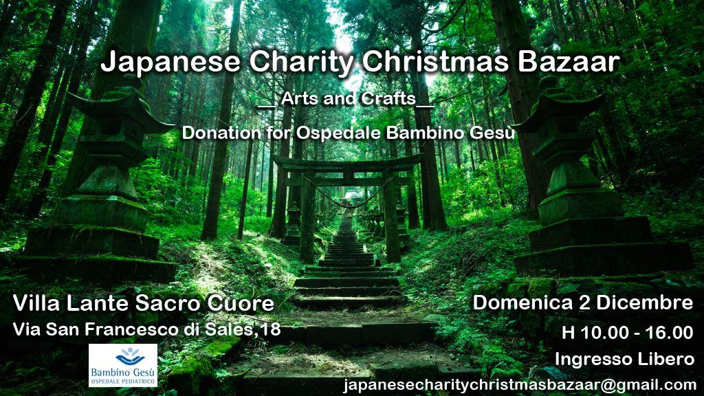 Japanese Charity Christmas Bazaar - Roma @ Villa Lante Sacro Cuore
