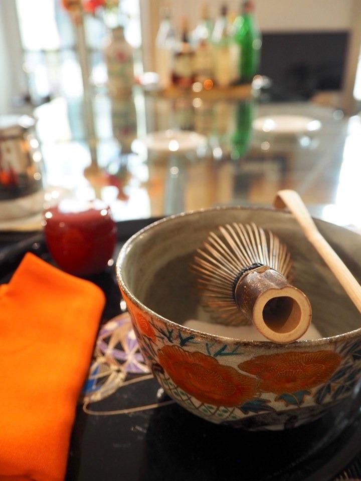 Lezione di Matcha sul tavolo @ Milano